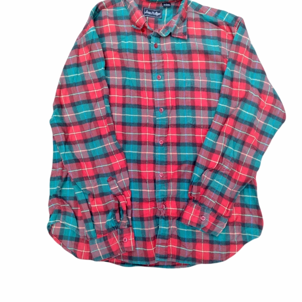 Mens size large 80s vintage buttonup